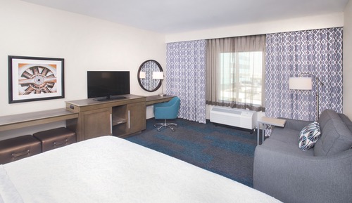 Room, 1 King Bed with Sofa bed, Accessible, Non Smoking (Mobility, Roll-in Shower)