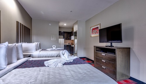 Suite, 2 Queen Beds, Non Smoking, Kitchen