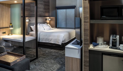 Suite, 1 King Bed with Sofa bed