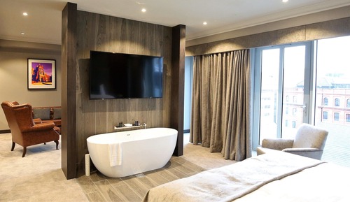 Suite, 1 Queen Bed, Bathtub