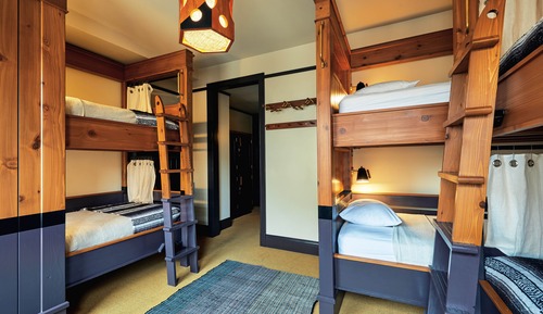 Bed in 6 bed room