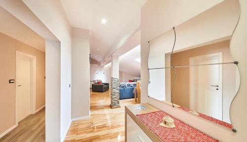 Three-Bedroom Apartment with Balcony - Attic