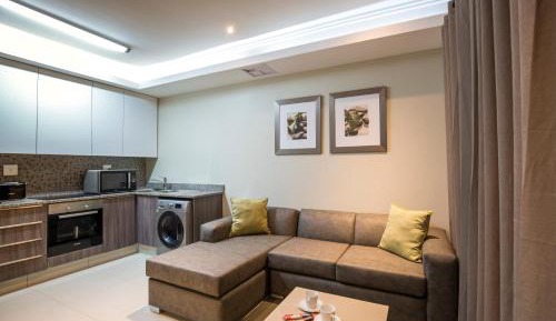 Two-Bedroom, Two-Bathroom Apartment with Balcony