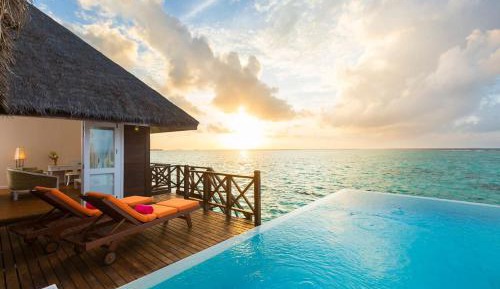 Grand Water Villa with Pool | *Free sea plane transfers for 2 pax. Minimum 7-night stay. 4-6 nights stay: 50% off until 31.10.2025*