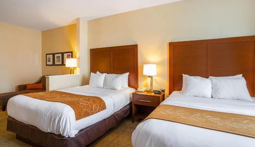 Room with Two Double Beds and Sofa Bed- Non-Smoking