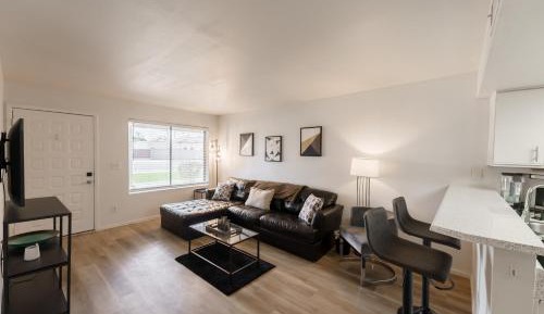 One-Bedroom Apartment with Balcony and City View