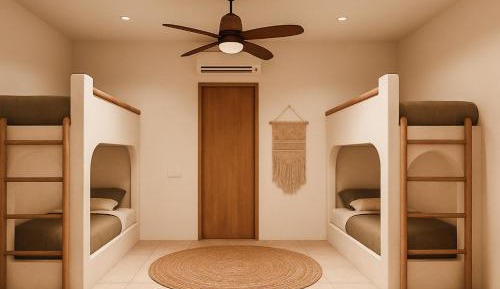 4-Bed Female Dormitory Room