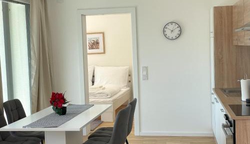 Deluxe One-Bedroom Apartment with City View