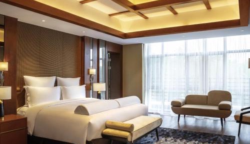 Presidential Suite with Balcony and Lounge Access