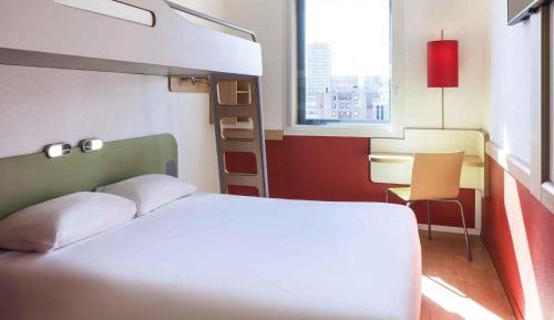 Triple Room with One Double Bed and One Bunk Bed