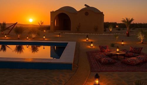 Deluxe Double or Twin Room with Pool View