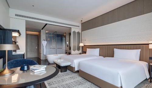 Classic Queen Room with Two Queen Beds and Mountain View