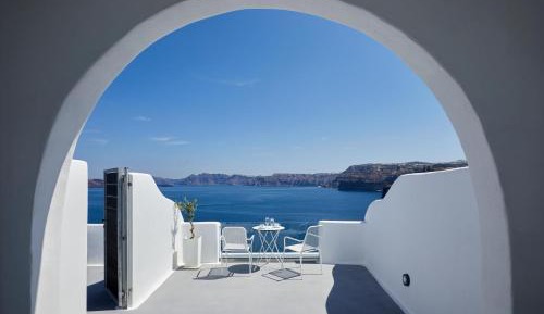 Deluxe Double Room with Panoramic Caldera View