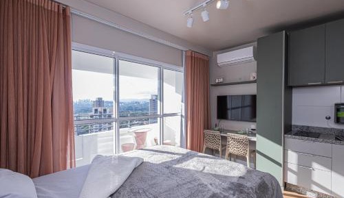 Studio with Balcony