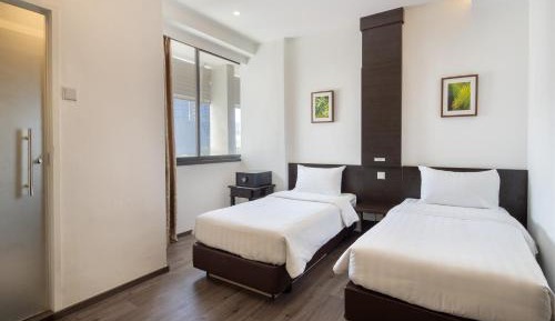 Twin Room with City View