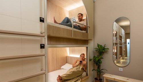 Single Bed in Dormitory Room
