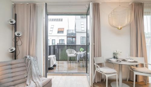 Studio with Balcony
