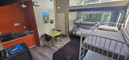 Basic Family Room with Shared Bathroom
