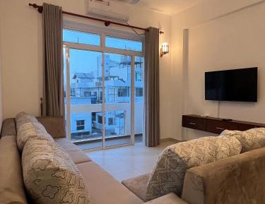 Three-Bedroom Apartment with Balcony