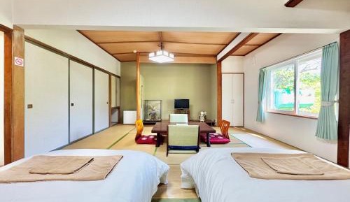 Family Room with Shared Bathroom