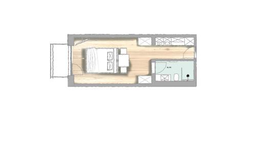 Apartment with Mountain View
