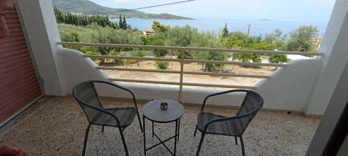 Deluxe Double Room with Balcony and Sea View