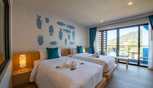 Deluxe Double or Twin Room with Sea View