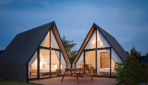 Double Chalet Garden View