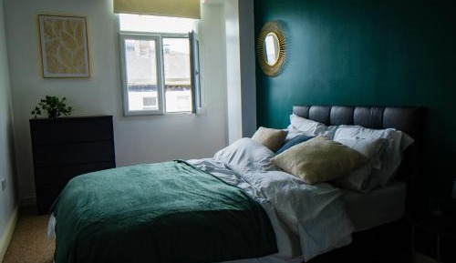 Deluxe One-Bedroom Apartment with City View