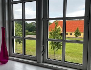 Double room with garden view and private bathroom
