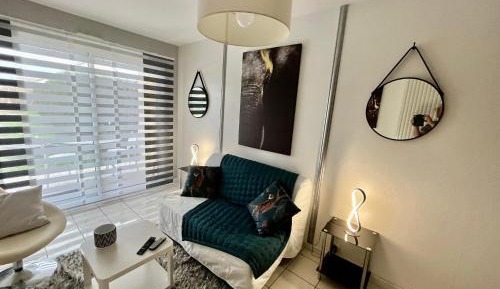 Studio with Pool View