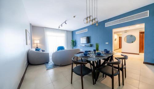Three-Bedroom Apartment with Sea View