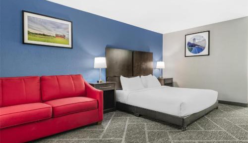 King Room with Mobility Accessible Roll-In Shower