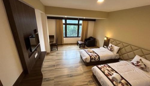 Twin Room with Mountain View