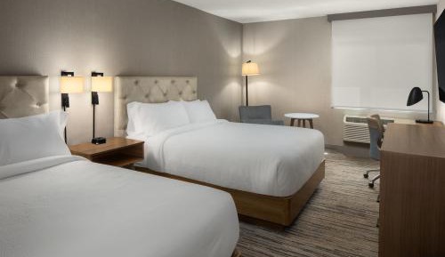 Queen Room with Two Queen Beds  and Adapted Tub - Mobility and Hearing Accessible
