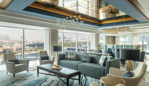 Royal Two-Bedroom Penthouse Suite with Water View and Corner Room