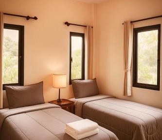 Standard Twin Room with Garden View