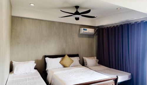 Quadruple Room with Sea View