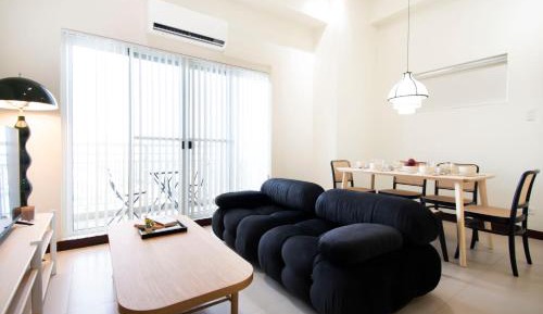 Three-Bedroom Premium Apartment with Balcony