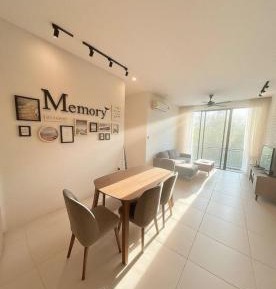 Two-Bedroom Apartment with Balcony and Terrace