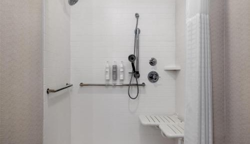 King Room with Roll-In Shower - Mobility/Hearing Accessible