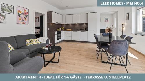 Three-Bedroom Apartment with Balcony