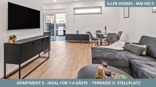 One-Bedroom Apartment with Terrace