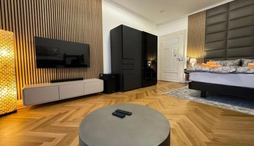 Family Room with Shared Bathroom