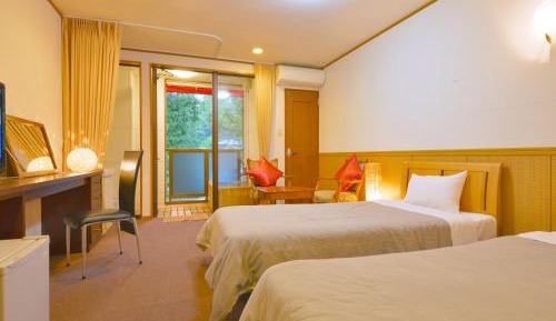Twin Room with Open-Air Bath - Non-Smoking