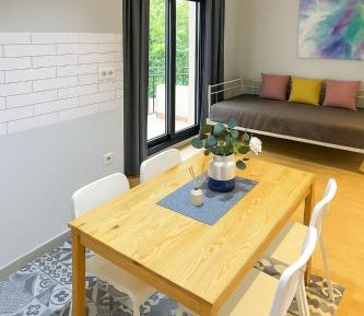 Studio with Terrace