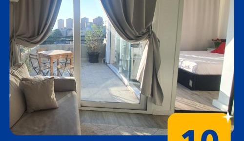 One-Bedroom Apartment with Terrace