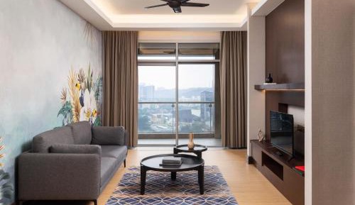 Two-Bedroom Suite with Exclusive Residences Lounge Access