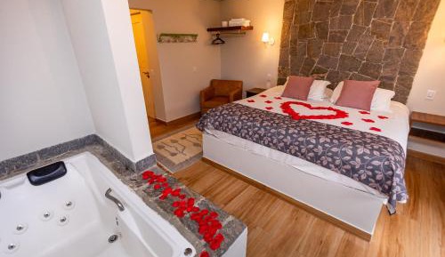 Chalet Superior with Spa Bath and Fireplace
