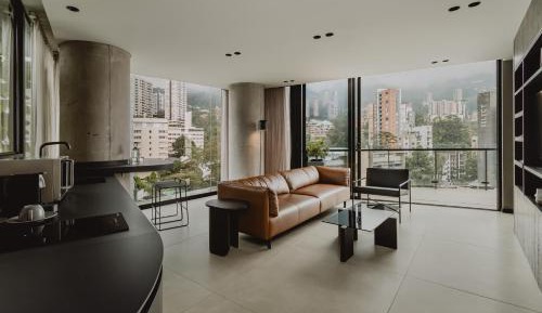 Deluxe One-Bedroom Apartment with City View